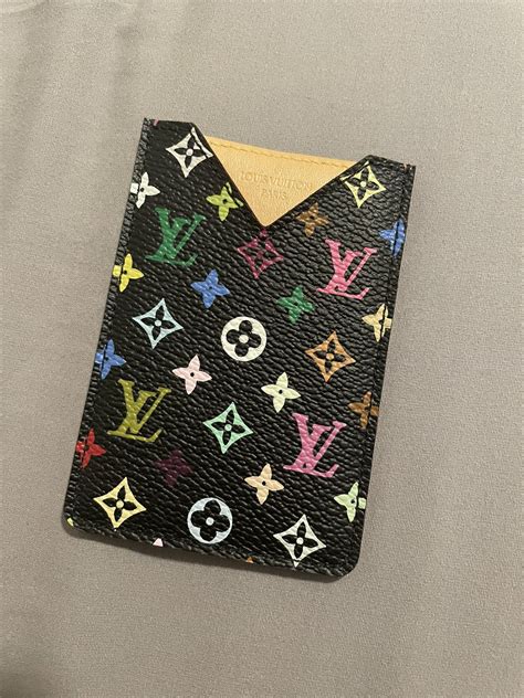 louis vuitton murakami card holder